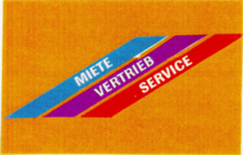 MIETE VERTRIEB SERVICE Logo (DPMA, 08.10.1996)