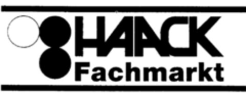 HAACK Fachmarkt Logo (DPMA, 07.01.1997)