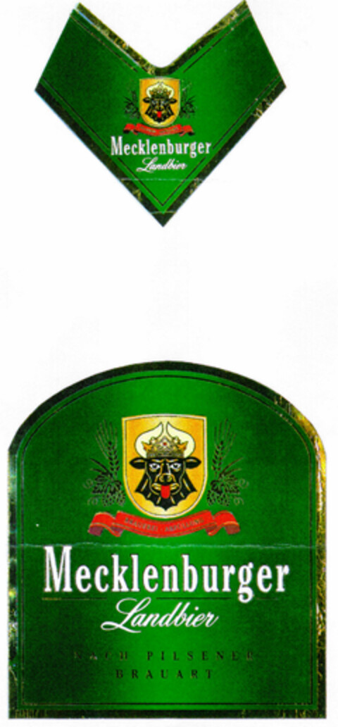 Mecklenburger Landbier Logo (DPMA, 19.02.1997)