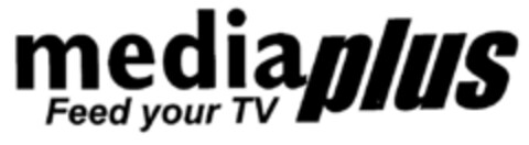 mediaplus Feed your TV Logo (DPMA, 24.11.1997)