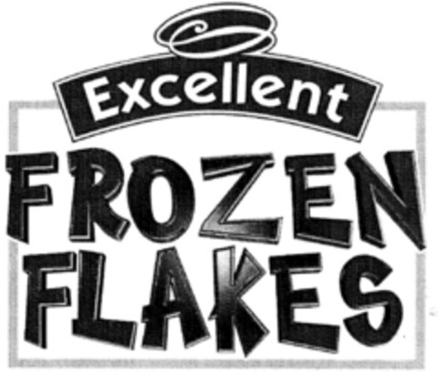 Excellent FROZEN FLAKES Logo (DPMA, 12/20/1997)