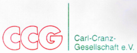 CCG Carl-Cranz-Gesellschaft e.V. Logo (DPMA, 03.02.1998)