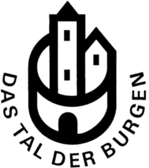 DAS TAL DER BURGEN Logo (DPMA, 16.03.1998)