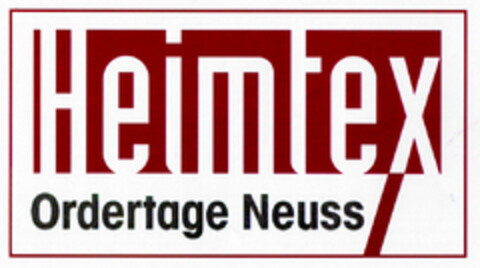 Heimtex Ordertage Neuss Logo (DPMA, 02/19/1999)