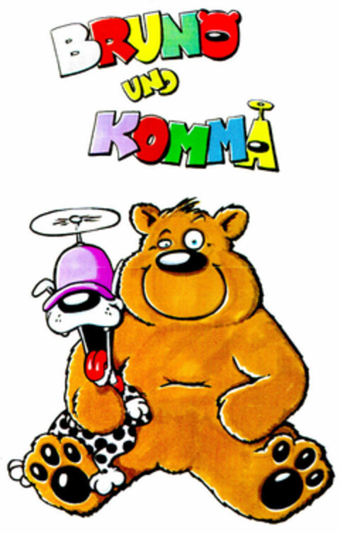 BRUNO UND KOMMA Logo (DPMA, 04.08.1999)