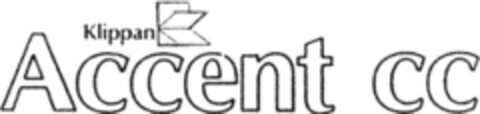 Klippan K Accent cc Logo (DPMA, 17.10.1990)