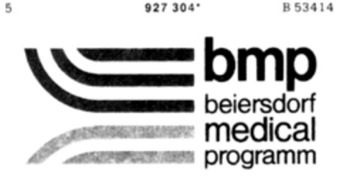 bmp beiersdorf medicical programm Logo (DPMA, 11/02/1974)