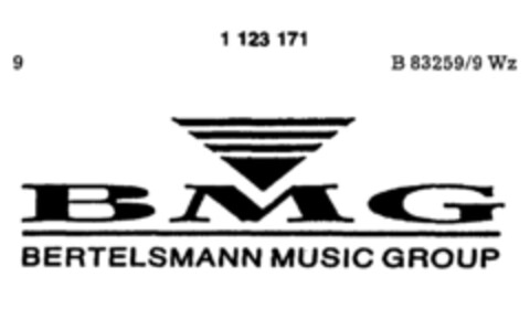 BMG BERTELSMANN MUSIC GROUP Logo (DPMA, 17.11.1987)