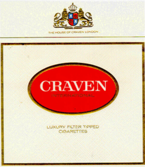 CRAVEN INTERNATIONAL Logo (DPMA, 02.08.1973)