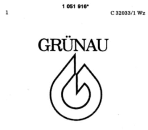 GRÜNAU Logo (DPMA, 14.04.1983)