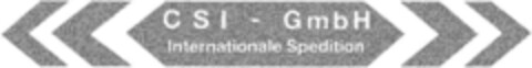 CSI - GmbH Internationale Spedition Logo (DPMA, 03.05.1993)