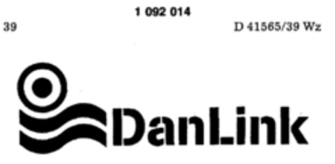 DanLink Logo (DPMA, 29.10.1985)