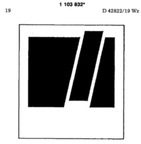 1103832 Logo (DPMA, 11.12.1986)