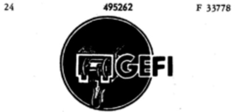 GEFI Logo (DPMA, 26.08.1936)