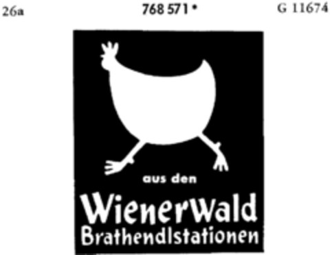 WienerWald Brathendlstationen Logo (DPMA, 11.07.1962)