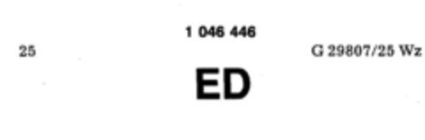 ED Logo (DPMA, 23.08.1982)