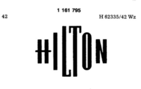 HILTON Logo (DPMA, 10/04/1989)