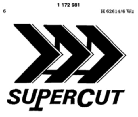 SUPERCUT Logo (DPMA, 20.11.1989)