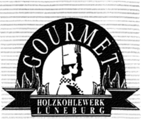 GOURMET HOLZKOHLEWERK LÜNEBURG Logo (DPMA, 12/14/1993)