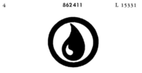 862411 Logo (DPMA, 11.12.1967)