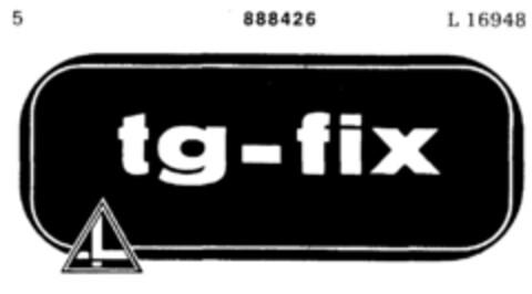 tg-fix Logo (DPMA, 20.03.1970)