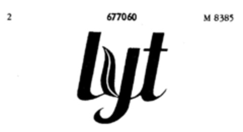 lyt Logo (DPMA, 08.07.1954)