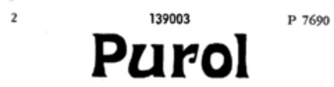 Purol Logo (DPMA, 11.03.1910)