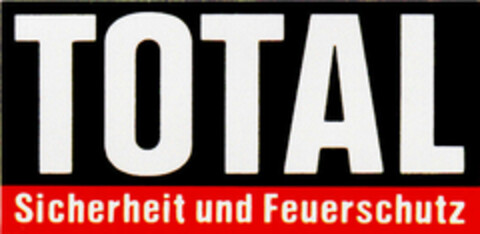 TOTAL Sicherheit und Feuerschutz Logo (DPMA, 02/18/1970)