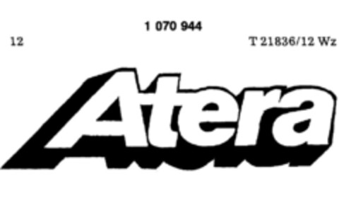 Atera Logo (DPMA, 21.06.1982)