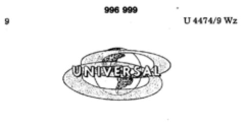 UNIVERSAL Logo (DPMA, 21.08.1975)
