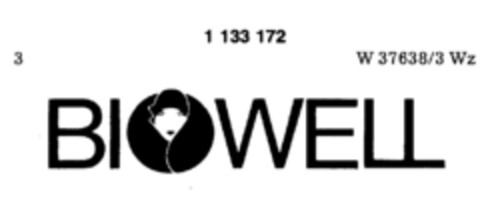 BIOWELL Logo (DPMA, 17.11.1987)