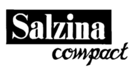 Salzina compact Logo (DPMA, 01.10.1990)