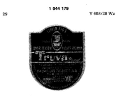 Truva Brand Logo (DPMA, 08.05.1982)