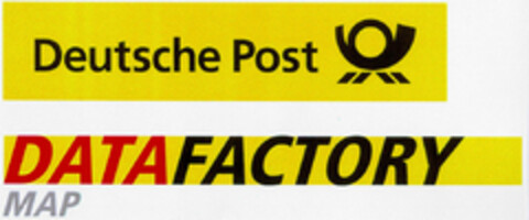 Deutsche Post DATAFACTORY MAP Logo (DPMA, 17.08.2000)
