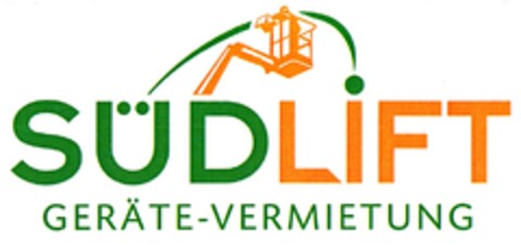 SÜDLIFT GERÄTE-VERMIETUNG Logo (DPMA, 28.12.2009)