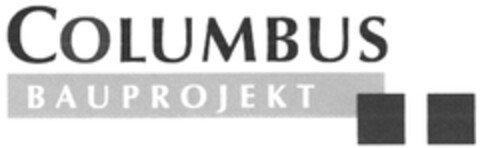 COLUMBUS BAUPROJEKT Logo (DPMA, 08.03.2013)