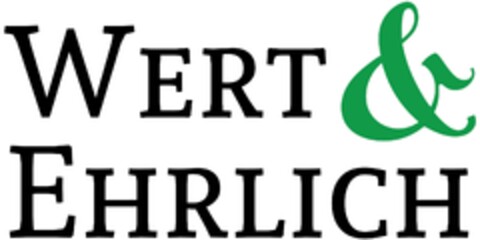 WERT & EHRLICH Logo (DPMA, 20.08.2019)