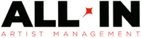 ALLIN ARTIST MANAGEMENT Logo (DPMA, 02/24/2023)