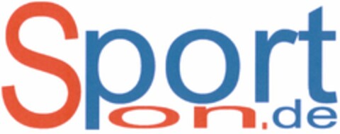 Sport on.de Logo (DPMA, 23.05.2003)