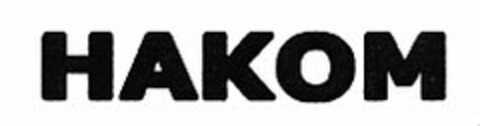 HAKOM Logo (DPMA, 01/14/2005)