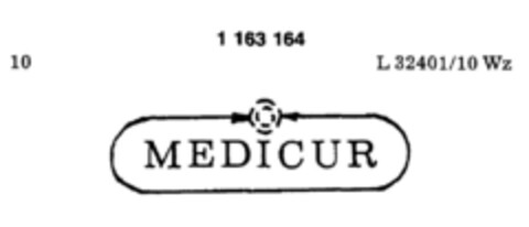 MEDICUR Logo (DPMA, 07.06.1989)
