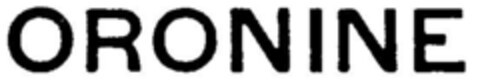 ORONINE Logo (DPMA, 01.08.1989)