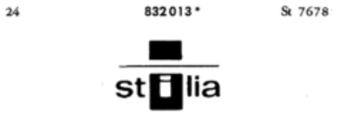 stilia Logo (DPMA, 21.12.1966)