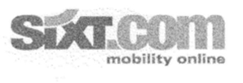 SiXT.com mobility online Logo (DPMA, 21.02.2000)