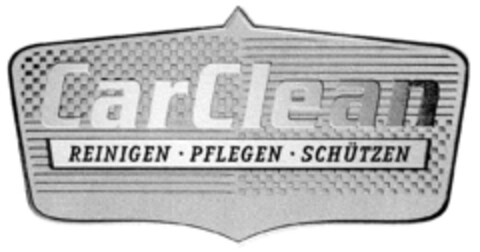 CarClean REINIGEN · PFLEGEN · SCHÜTZEN Logo (DPMA, 06/02/2000)