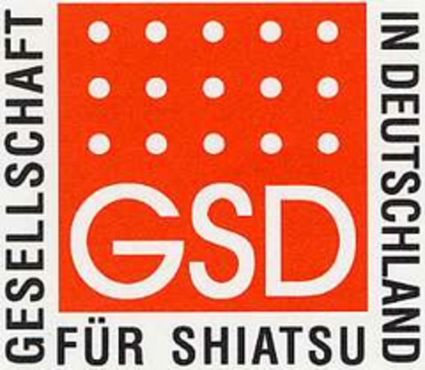 GSD GESELLSCHAFT FÜR SHIATSU IN DEUTSCHLAND Logo (DPMA, 29.10.2001)