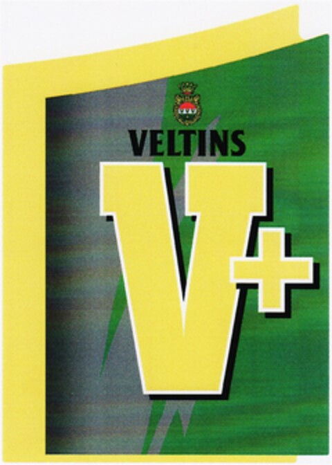 VELTINS V+ Logo (DPMA, 04/03/2008)