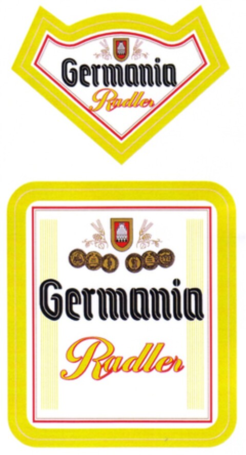 Germania Radler Logo (DPMA, 17.04.2008)