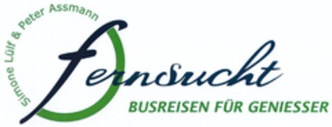 Fernsucht BUSREISEN FÜR GENIESSER Logo (DPMA, 04/30/2009)