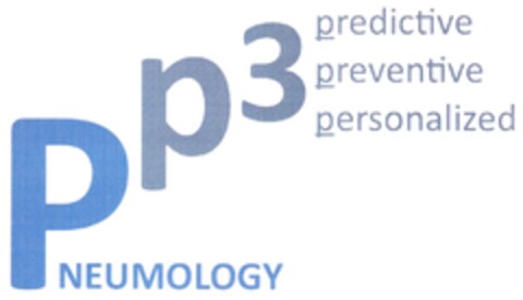 PNEUMOLOGY p 3 predictive preventive personalized Logo (DPMA, 04.11.2010)